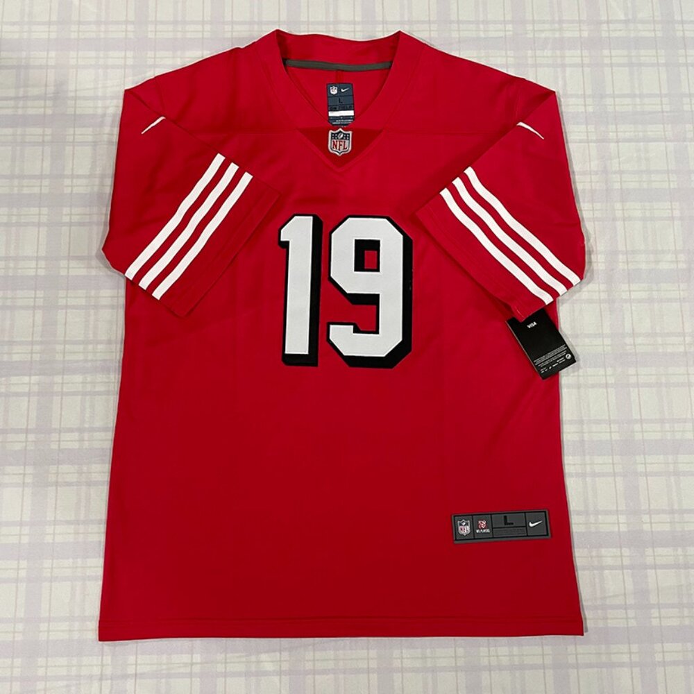 NFL San Francisco 49ers Deebo Samuel #19 Scarlet Player Jersey